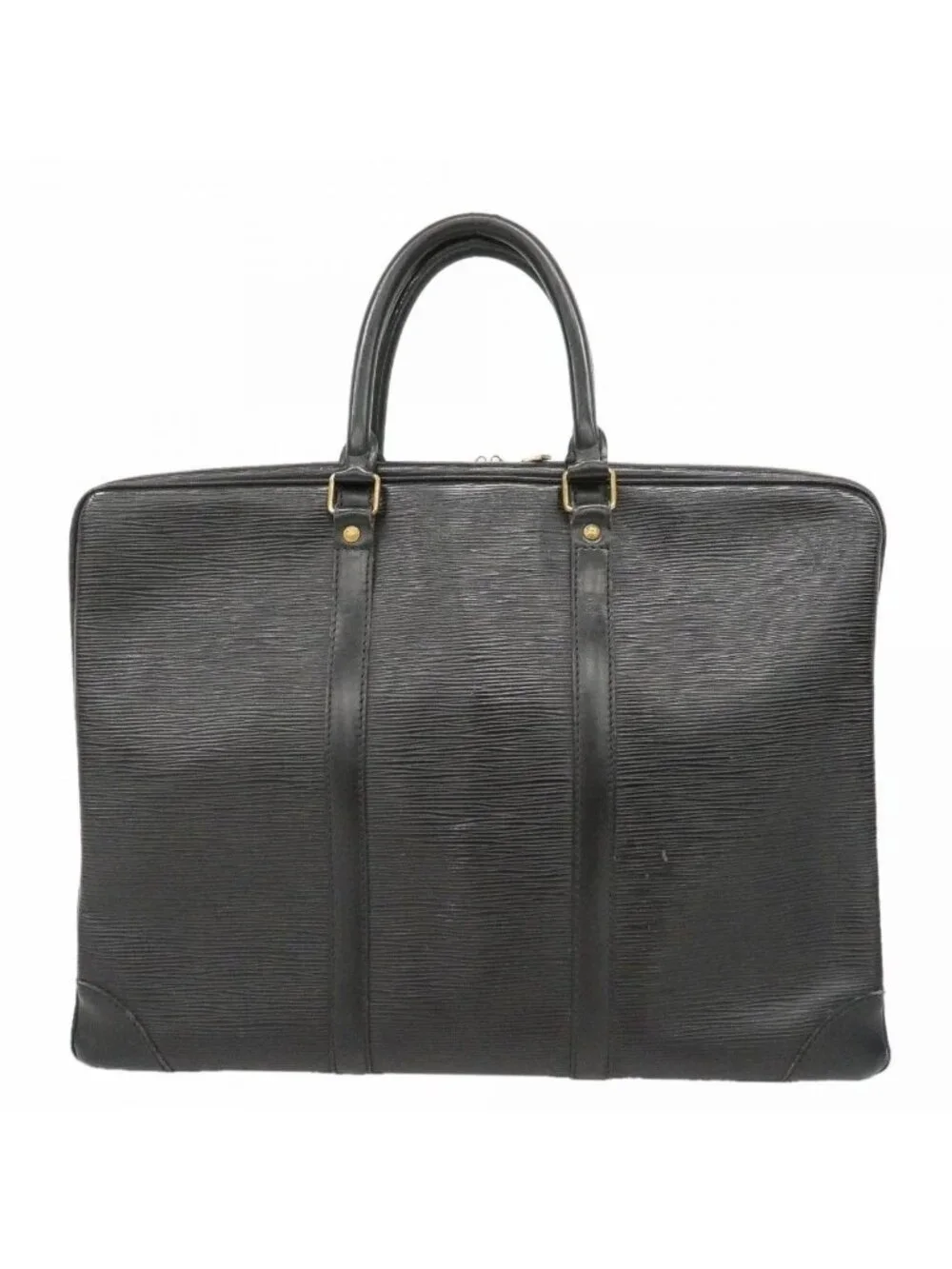 Louis Vuitton Briefcase Epi Porte Documents Voyage Noir